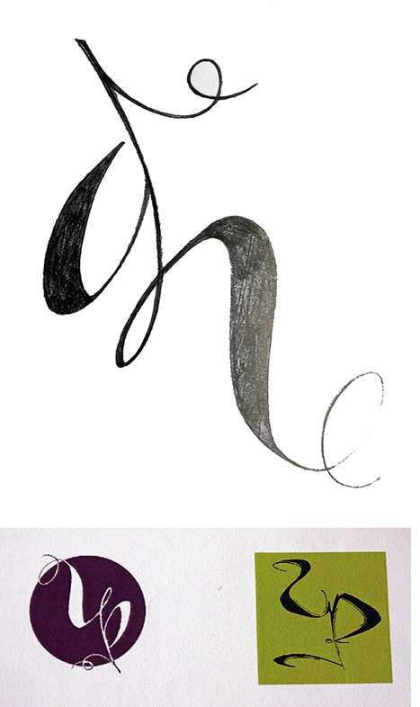 Kalligrafie und Handschrift, Logo Entwicklung